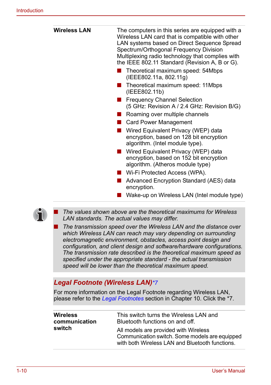 Toshiba Satellite Pro A120 (PSAC0) User Manual | Page 26 / 220