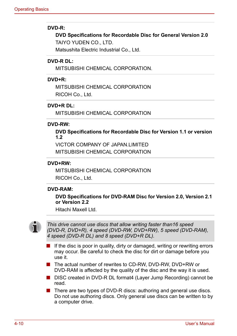 Toshiba Satellite Pro A120 (PSAC0) User Manual | Page 68 / 220