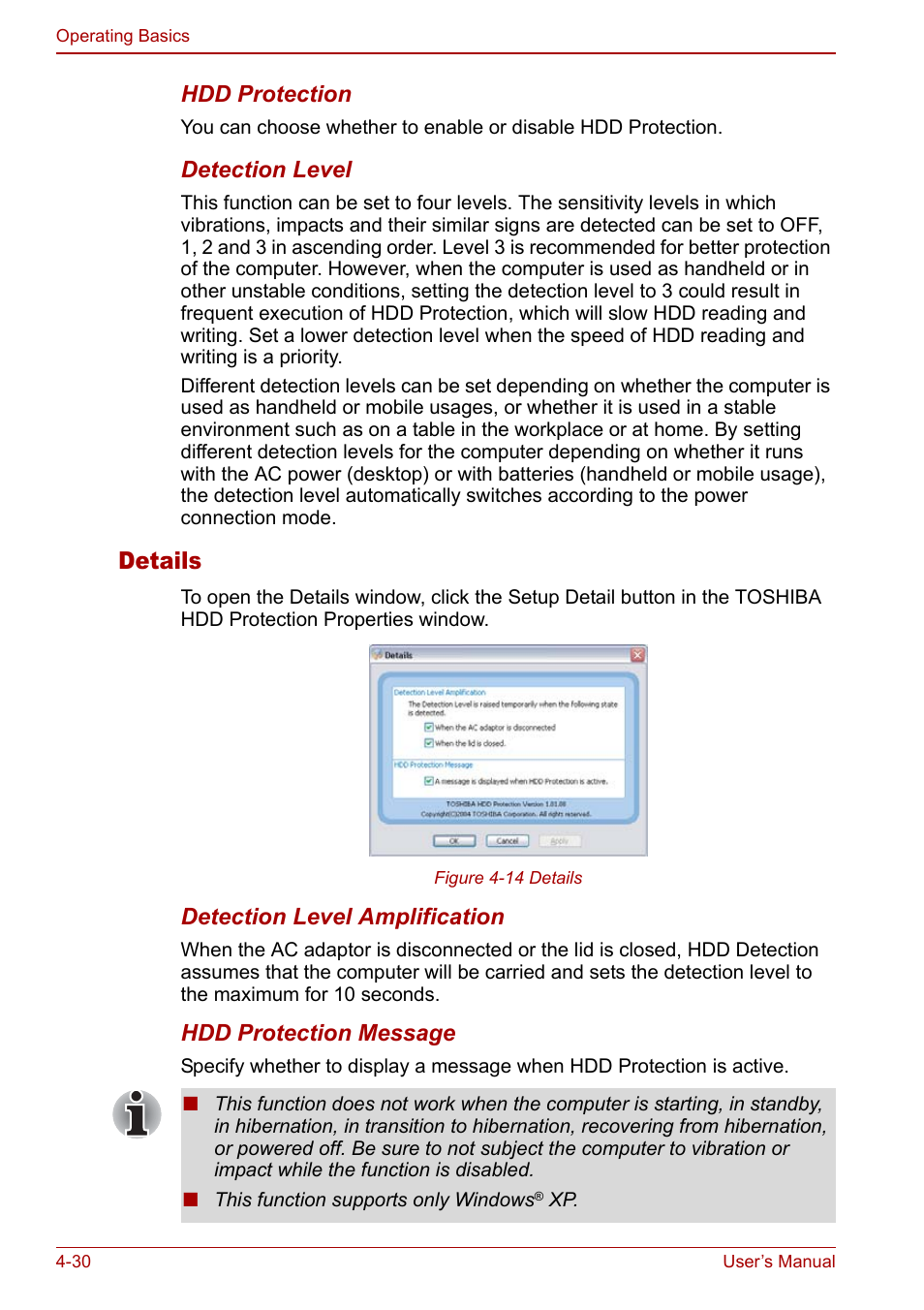 Details | Toshiba Satellite Pro A120 (PSAC0) User Manual | Page 88 / 220