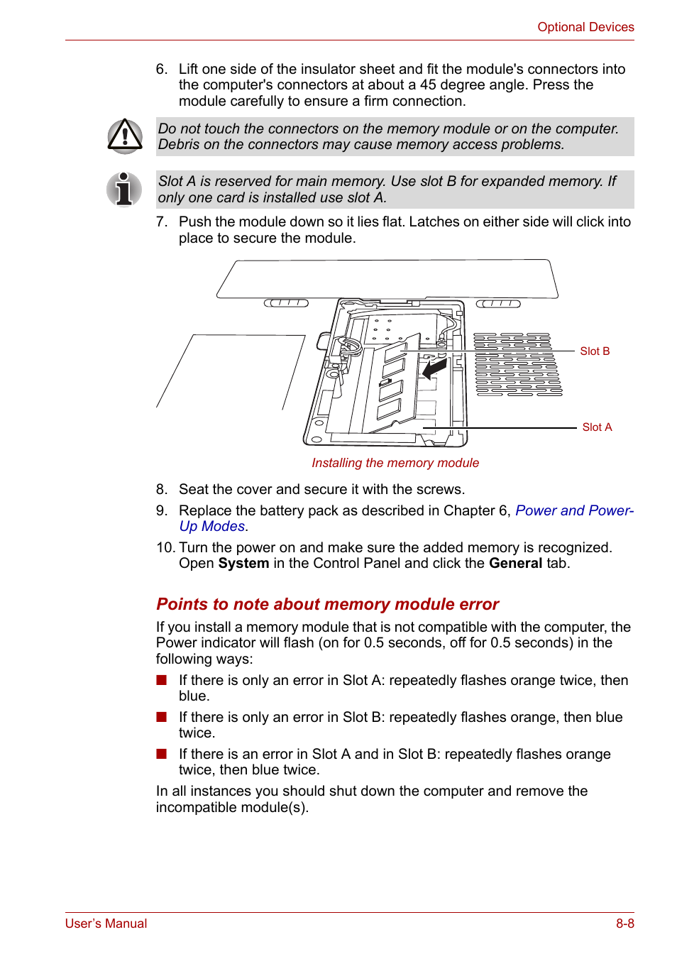 Toshiba Satellite A300D User Manual | Page 123 / 179