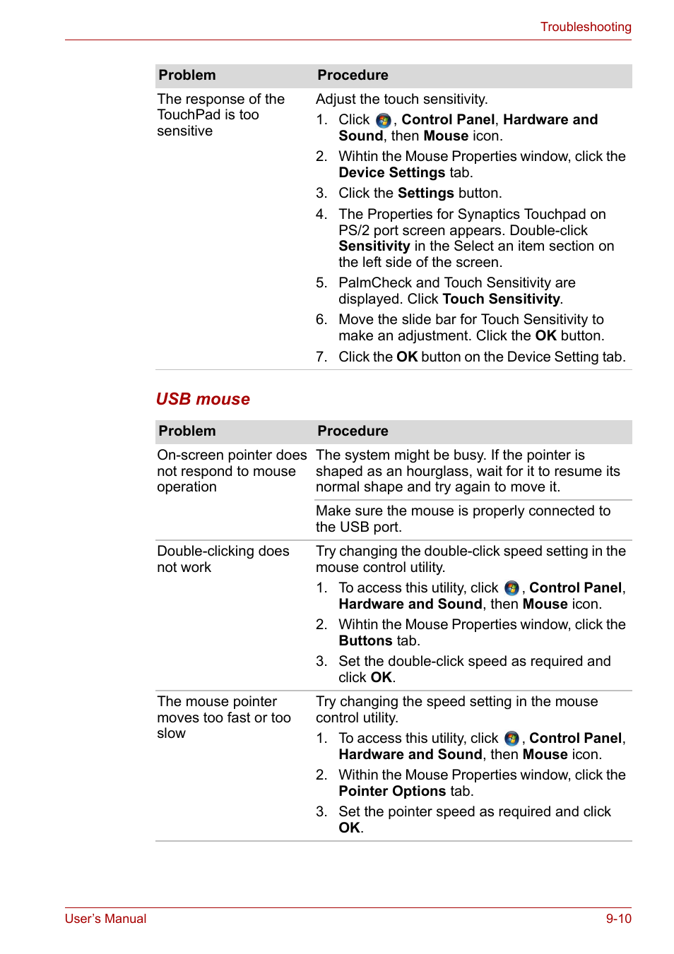 Toshiba Satellite A300D User Manual | Page 140 / 179
