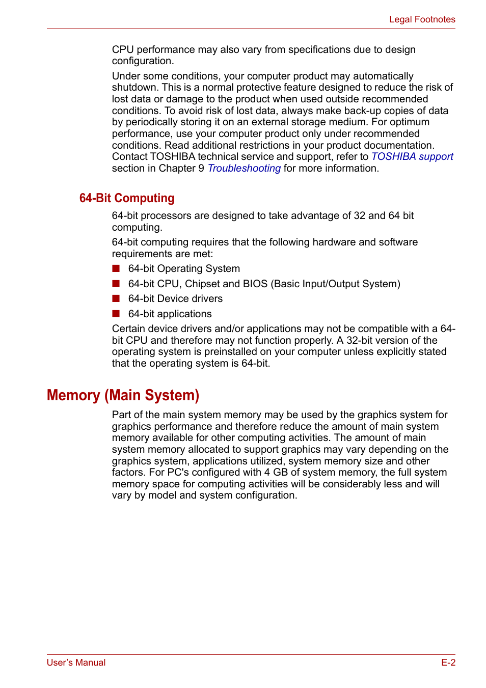 Bit computing | Toshiba Satellite A300D User Manual | Page 157 / 179