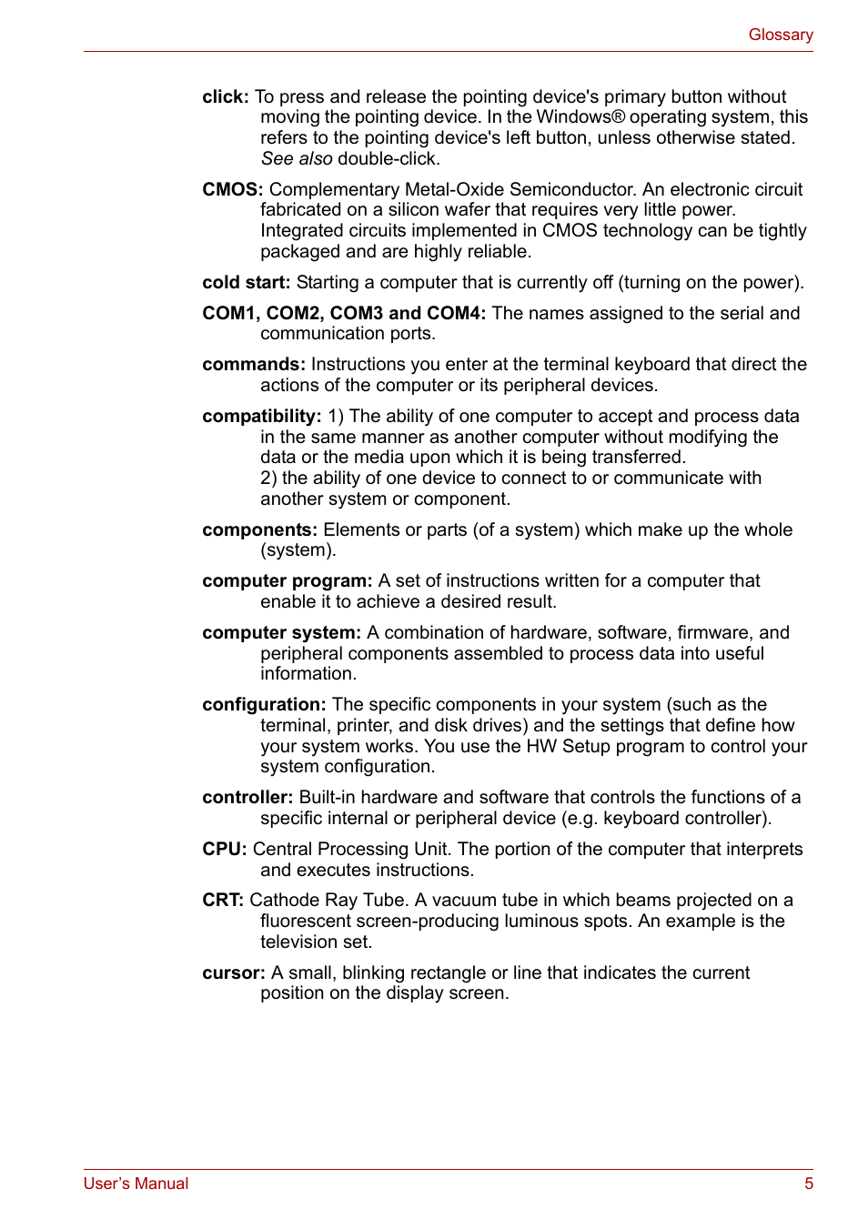 Toshiba Satellite A300D User Manual | Page 166 / 179