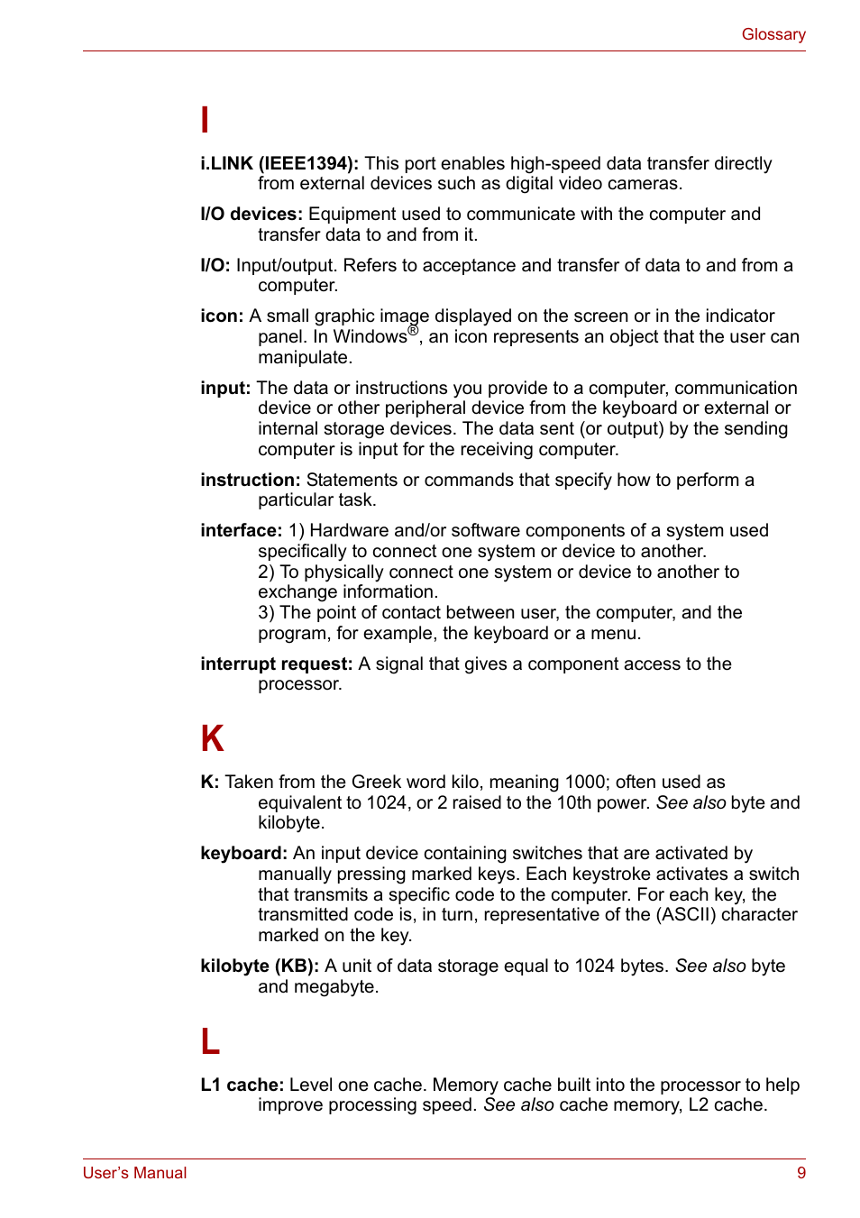 Toshiba Satellite A300D User Manual | Page 170 / 179