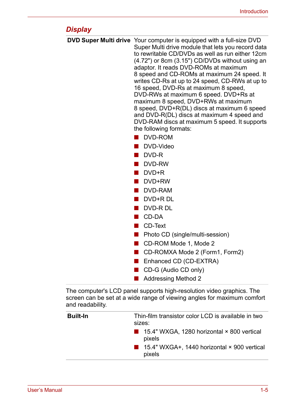 Toshiba Satellite A300D User Manual | Page 26 / 179