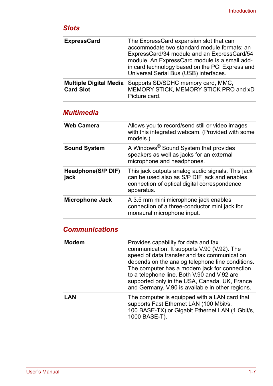 Toshiba Satellite A300D User Manual | Page 28 / 179