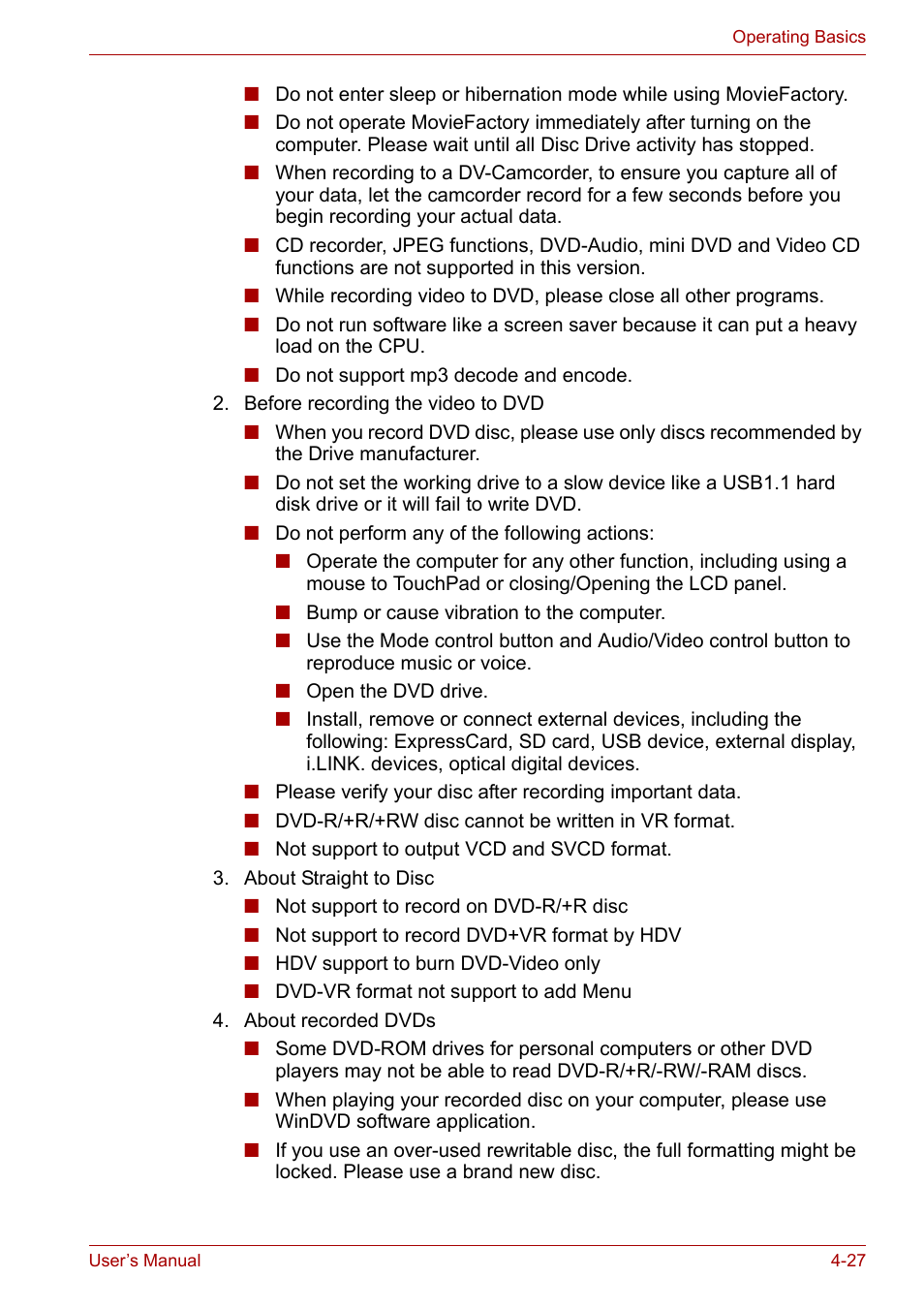 Toshiba Satellite A300D User Manual | Page 84 / 179