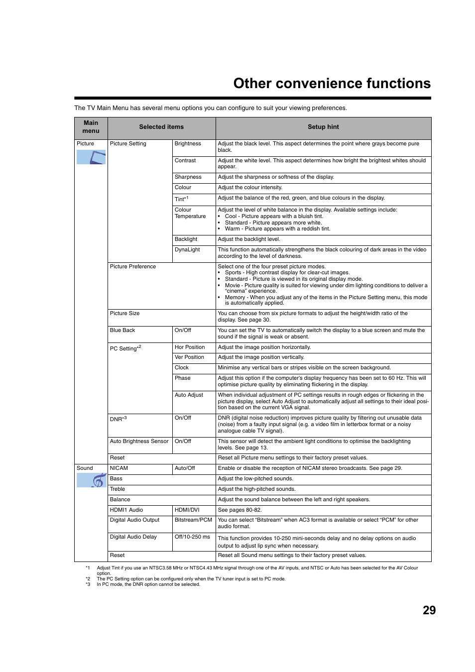Other convenience functions | Toshiba DV734 User Manual | Page 29 / 92