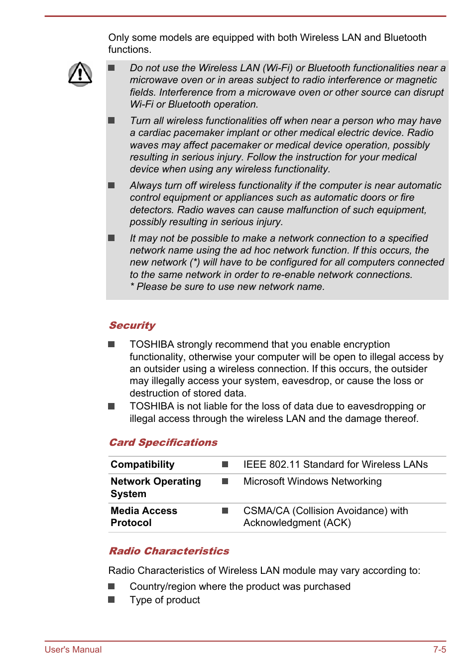 Toshiba WT8-B User Manual | Page 84 / 94
