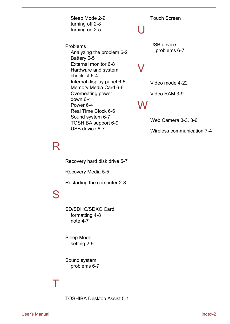 Toshiba WT8-B User Manual | Page 94 / 94