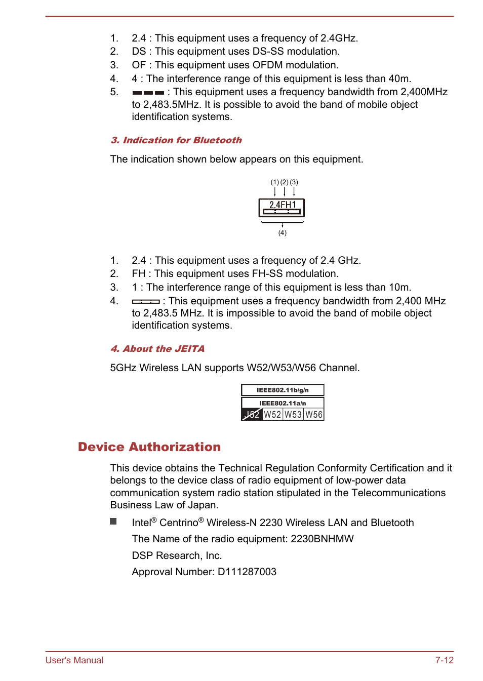 Device authorization | Toshiba Satellite L50T-A User Manual | Page 135 / 142
