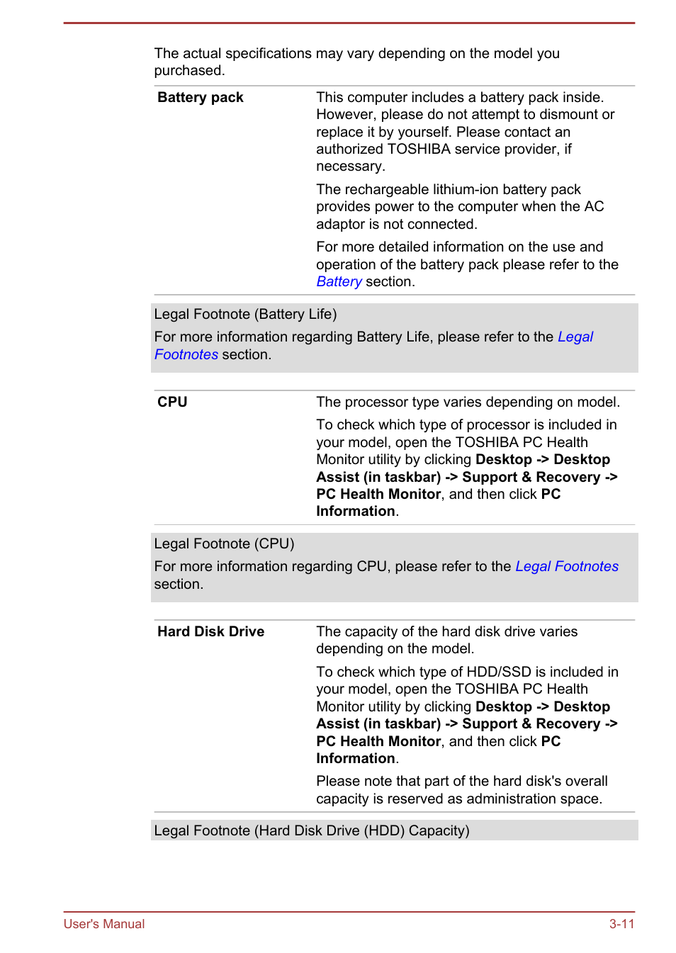 Toshiba Satellite L50T-A User Manual | Page 40 / 142