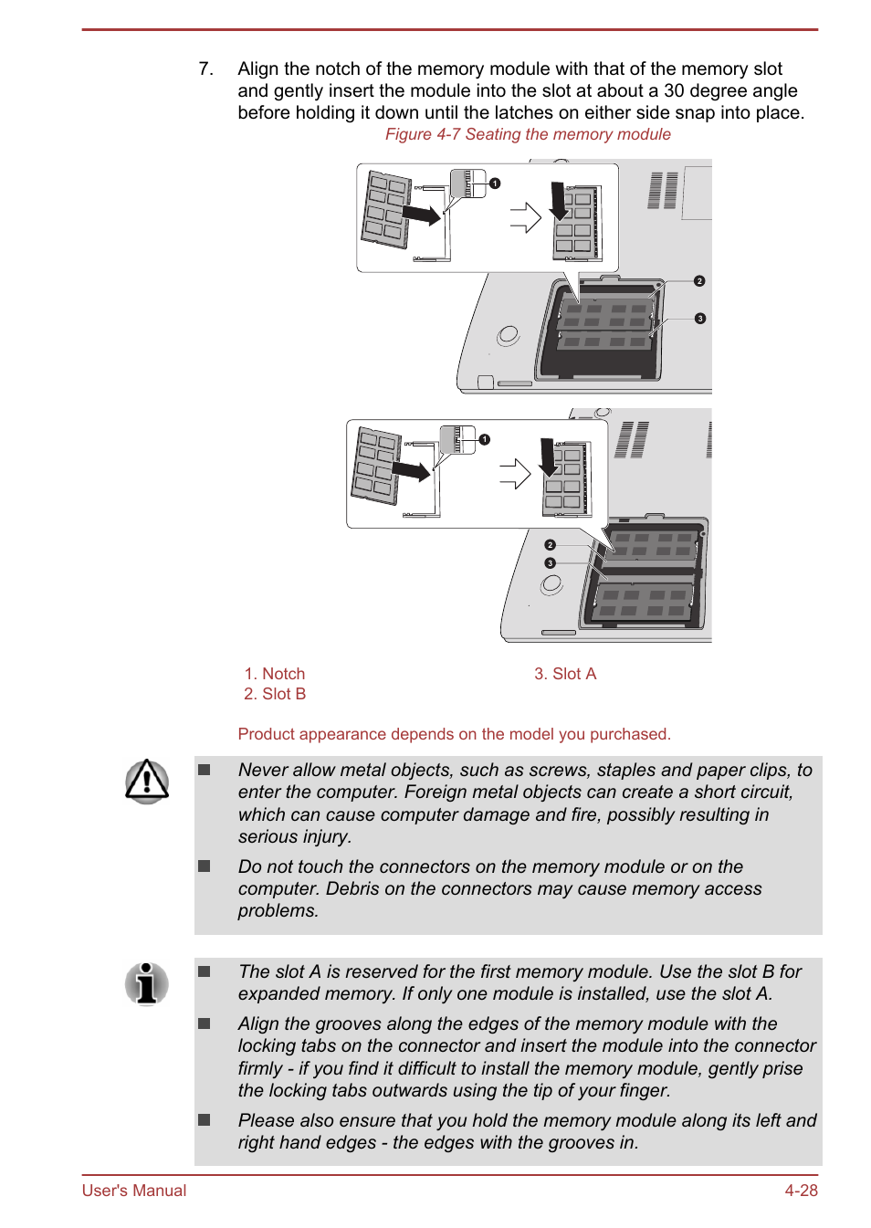 Toshiba Satellite L50T-A User Manual | Page 74 / 142