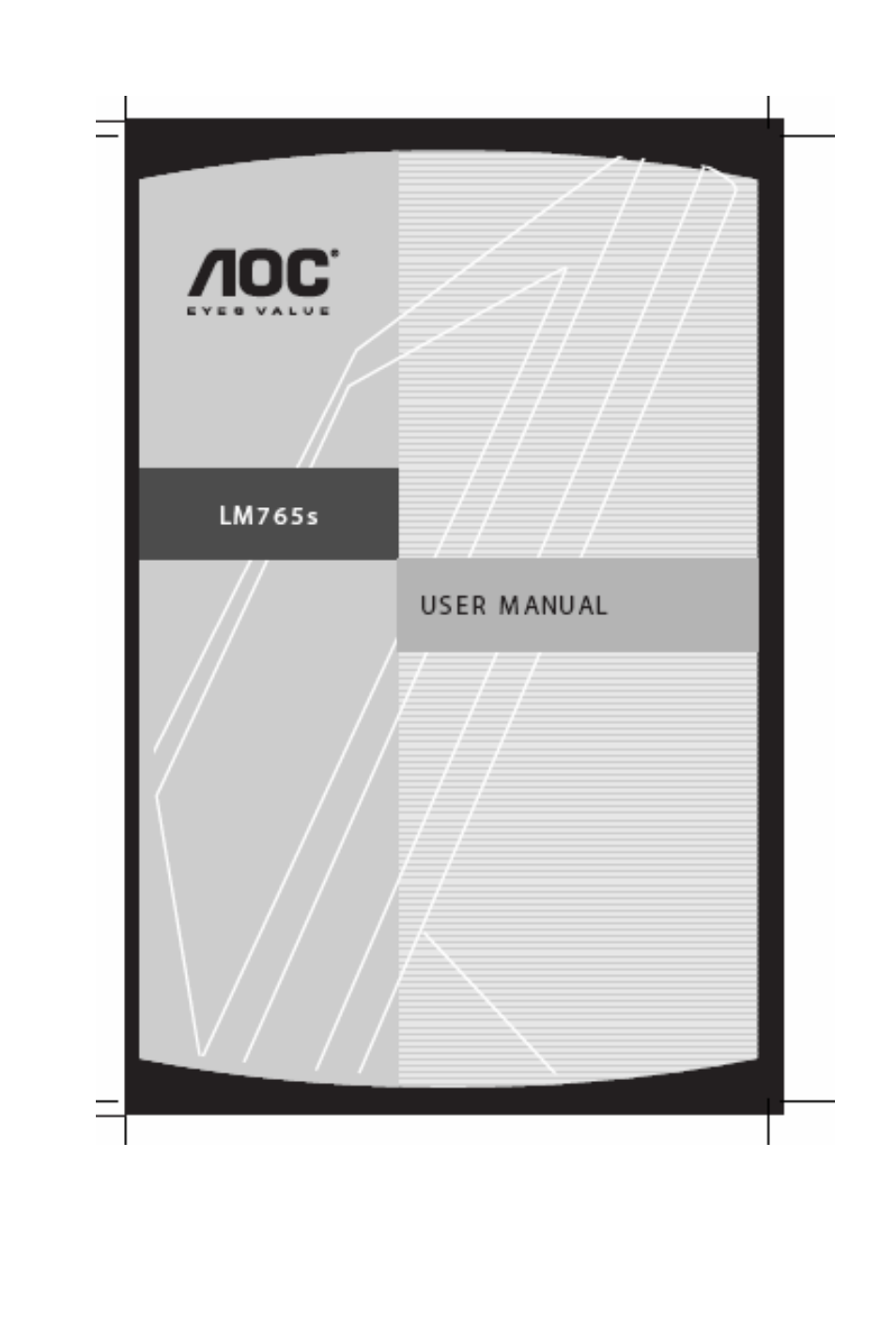 AOC LM765s User Manual | 20 pages