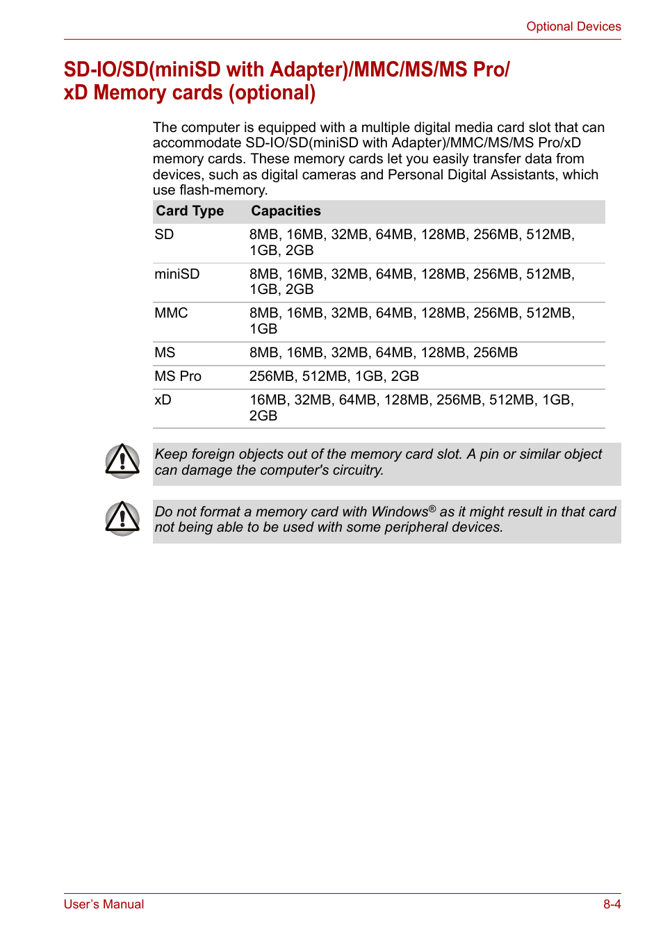 Toshiba Satellite A110 (PSAB0) User Manual | Page 108 / 158