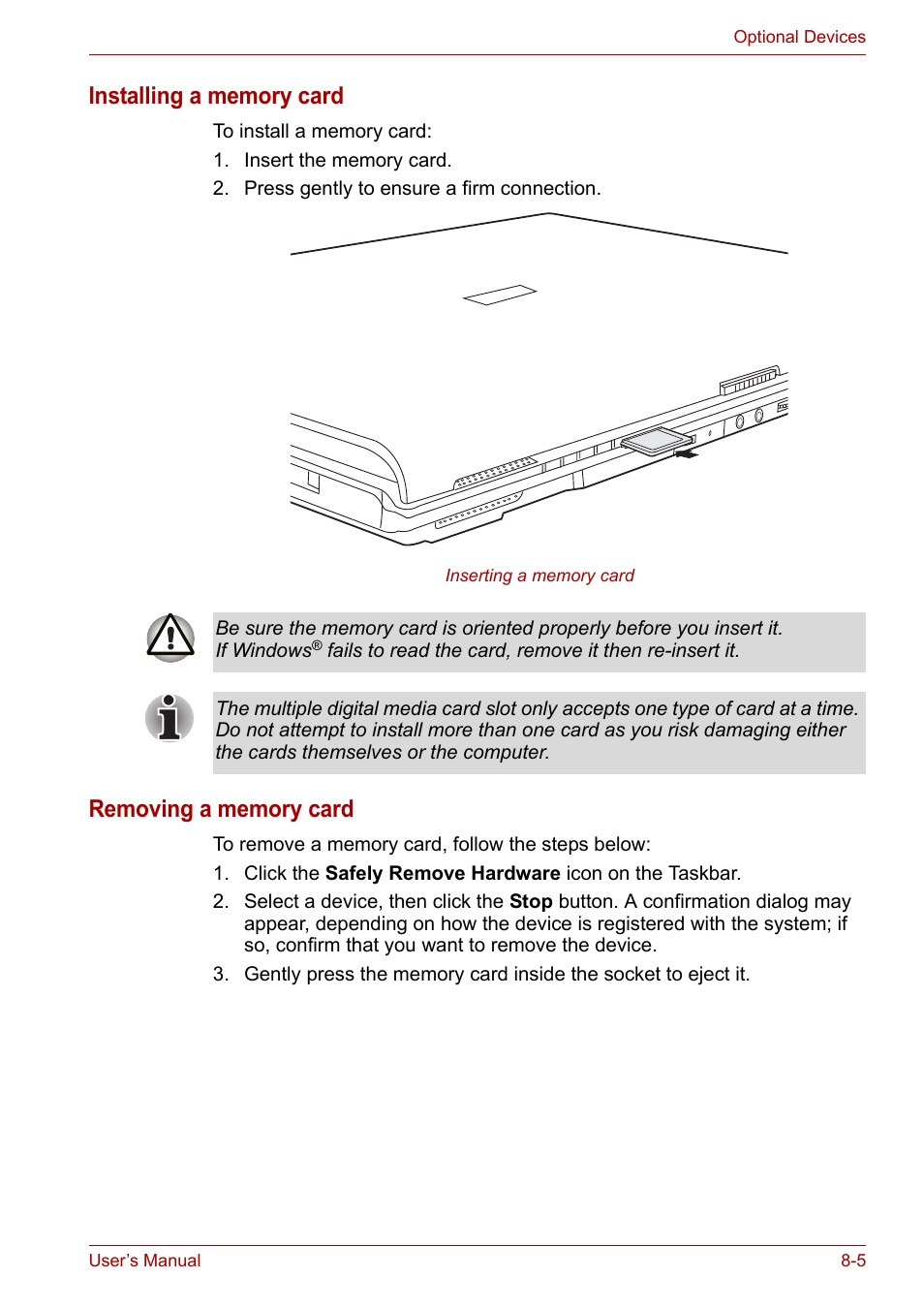 Toshiba Satellite A110 (PSAB0) User Manual | Page 109 / 158