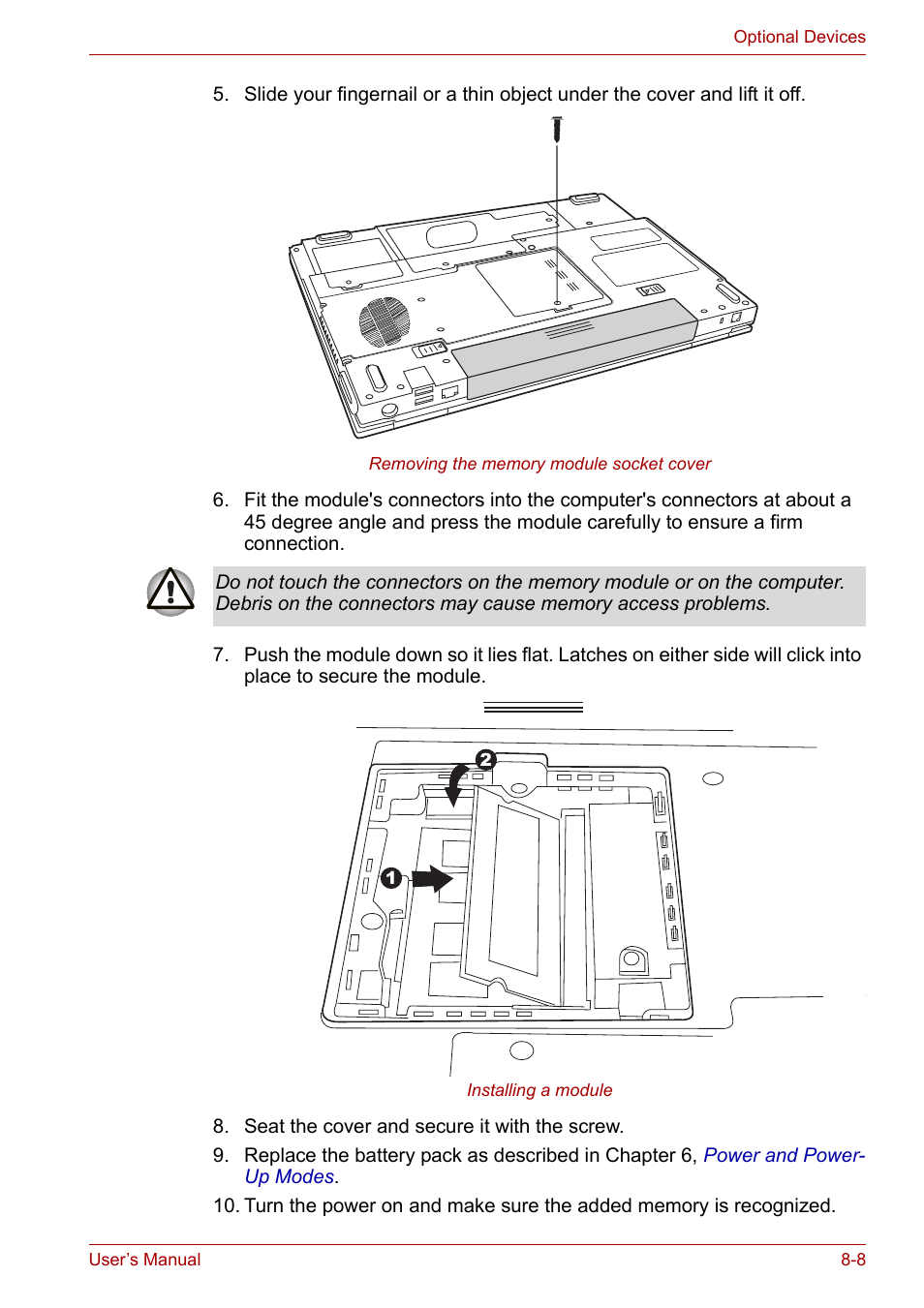 Toshiba Satellite A110 (PSAB0) User Manual | Page 112 / 158