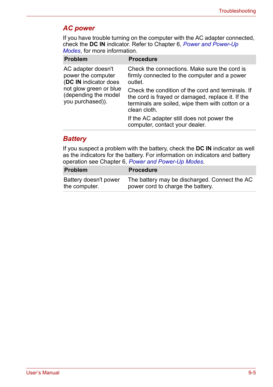 Toshiba Satellite A110 (PSAB0) User Manual | Page 124 / 158