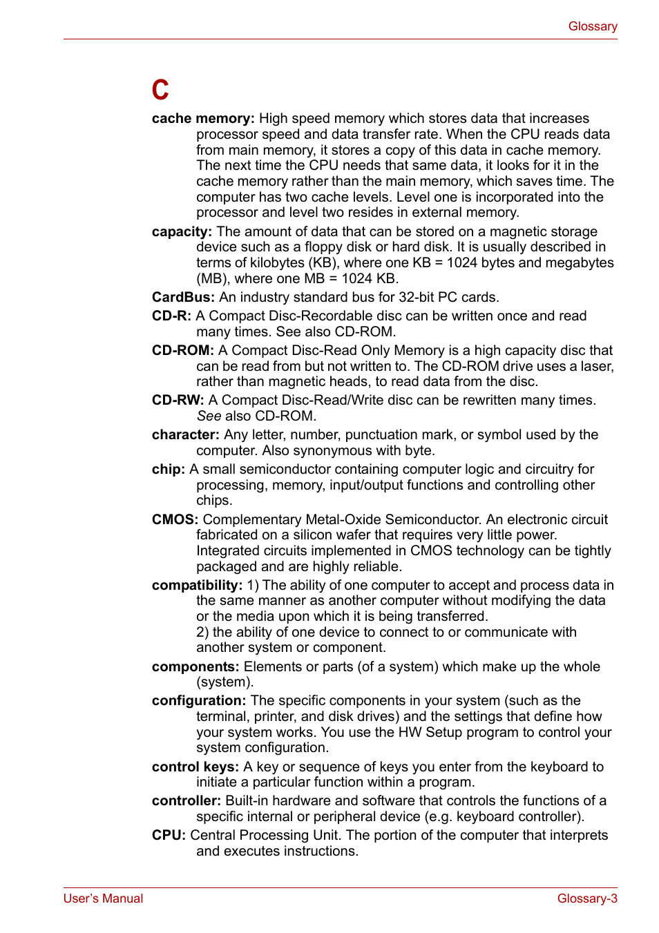 Toshiba Satellite A110 (PSAB0) User Manual | Page 153 / 158