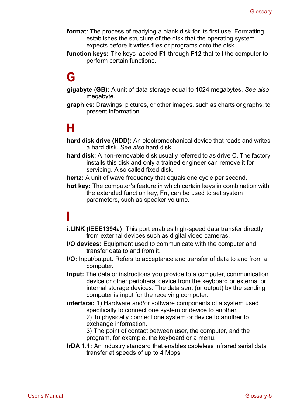 Toshiba Satellite A110 (PSAB0) User Manual | Page 155 / 158