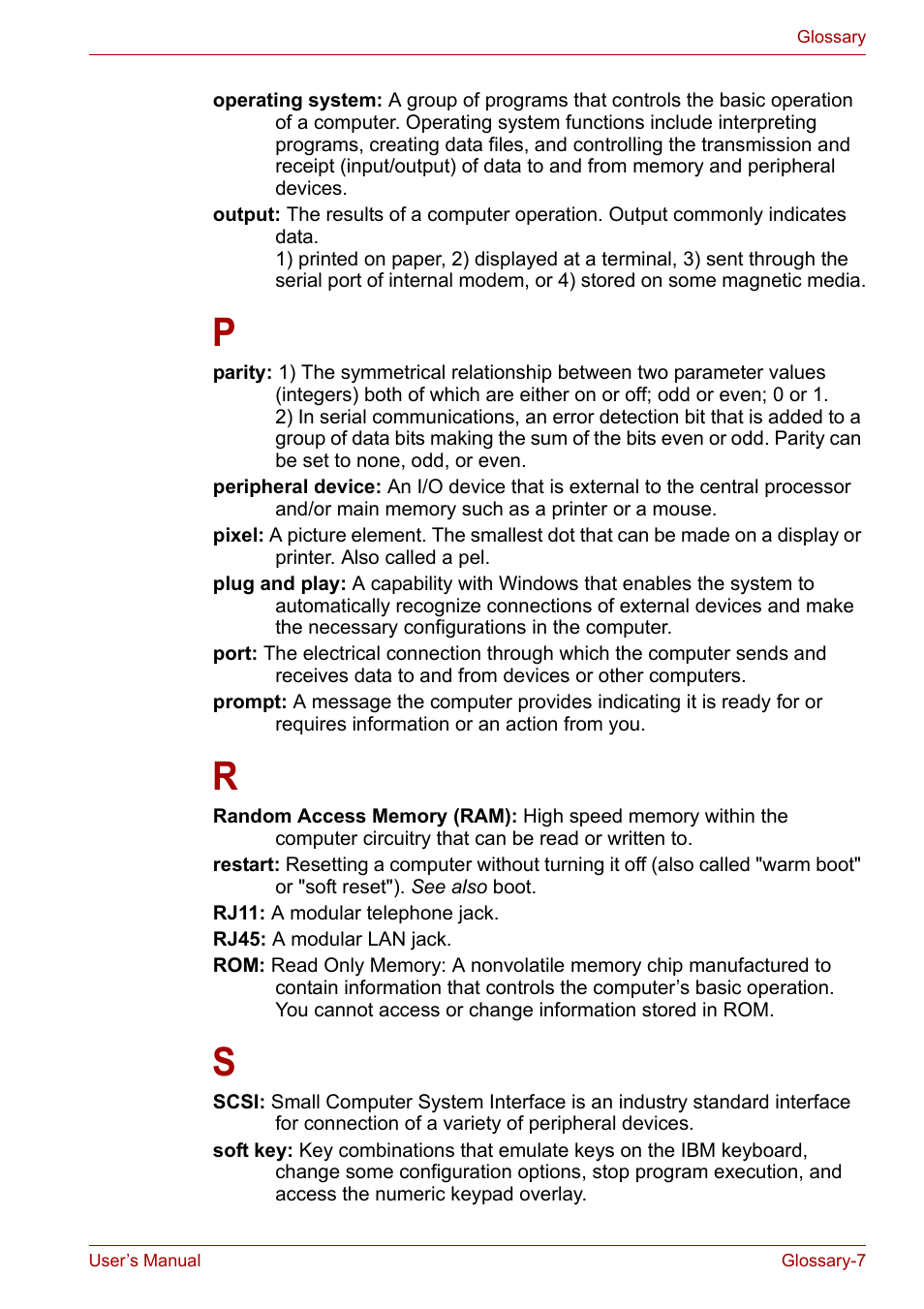 Toshiba Satellite A110 (PSAB0) User Manual | Page 157 / 158