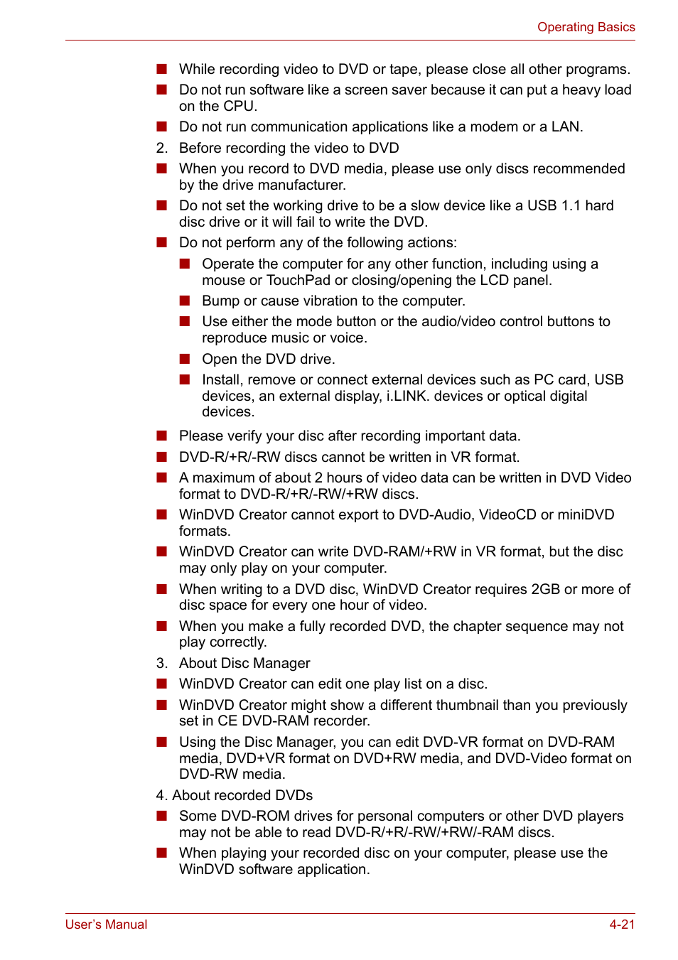 Toshiba Satellite A110 (PSAB0) User Manual | Page 78 / 158