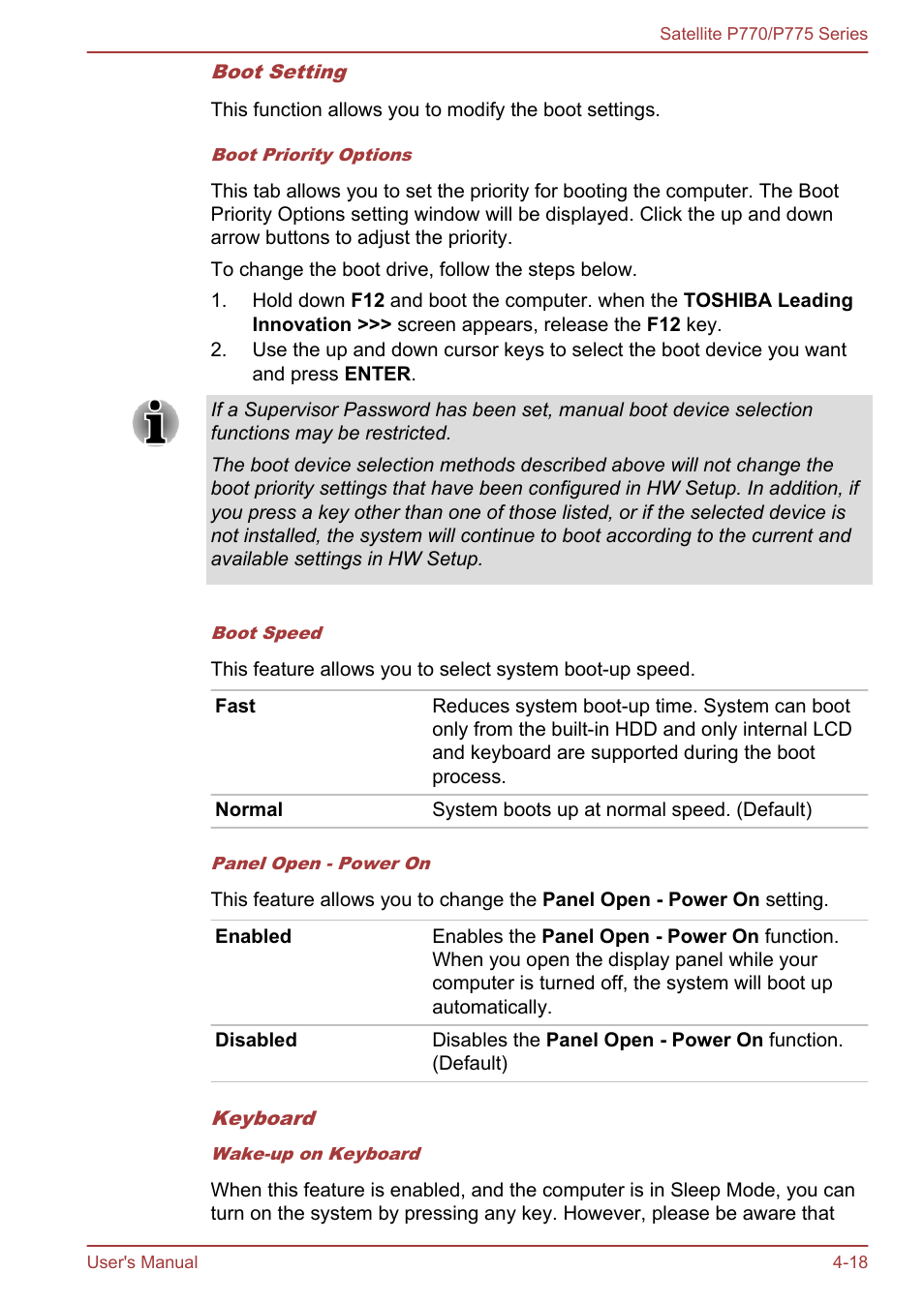 Toshiba Satellite P775 User Manual | Page 118 / 179