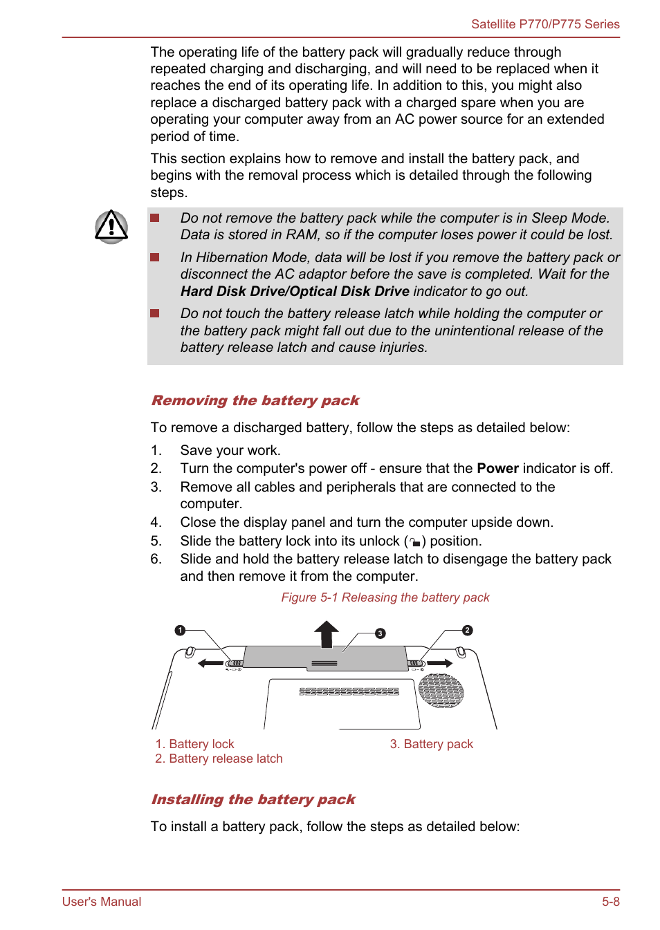 Toshiba Satellite P775 User Manual | Page 137 / 179