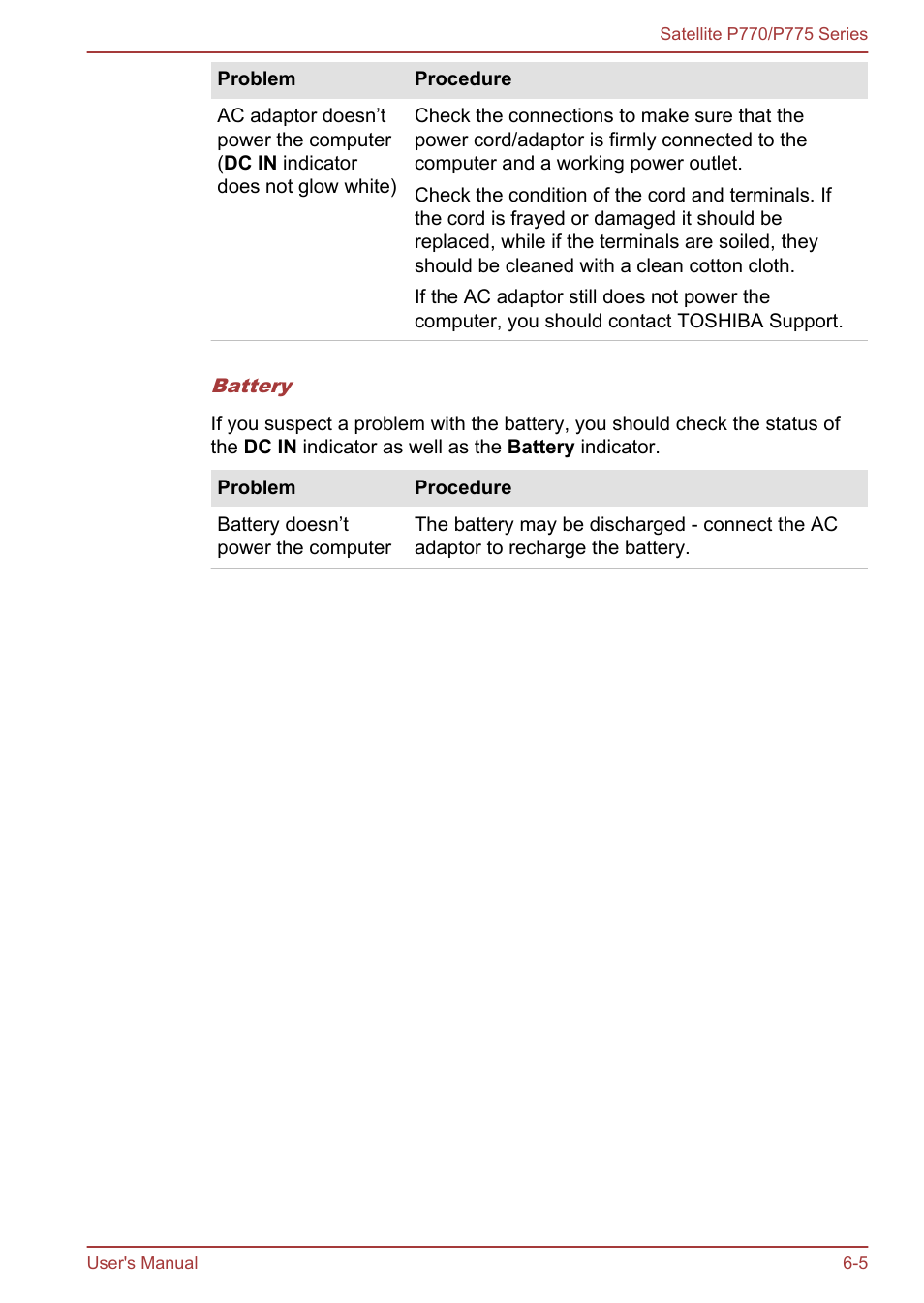 Toshiba Satellite P775 User Manual | Page 144 / 179