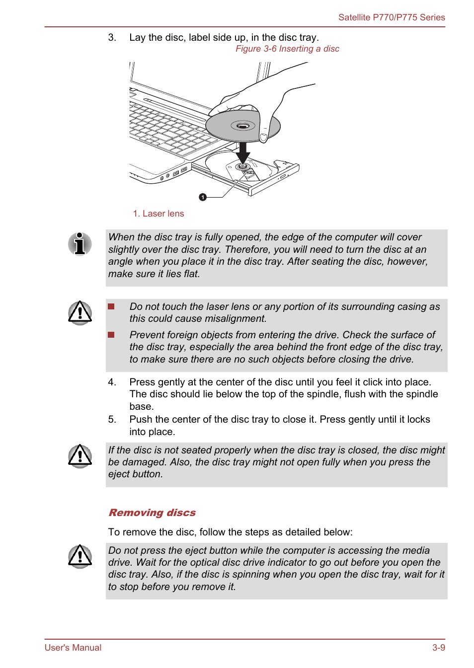 Toshiba Satellite P775 User Manual | Page 59 / 179