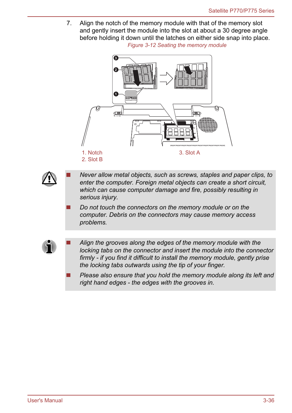 Toshiba Satellite P775 User Manual | Page 86 / 179