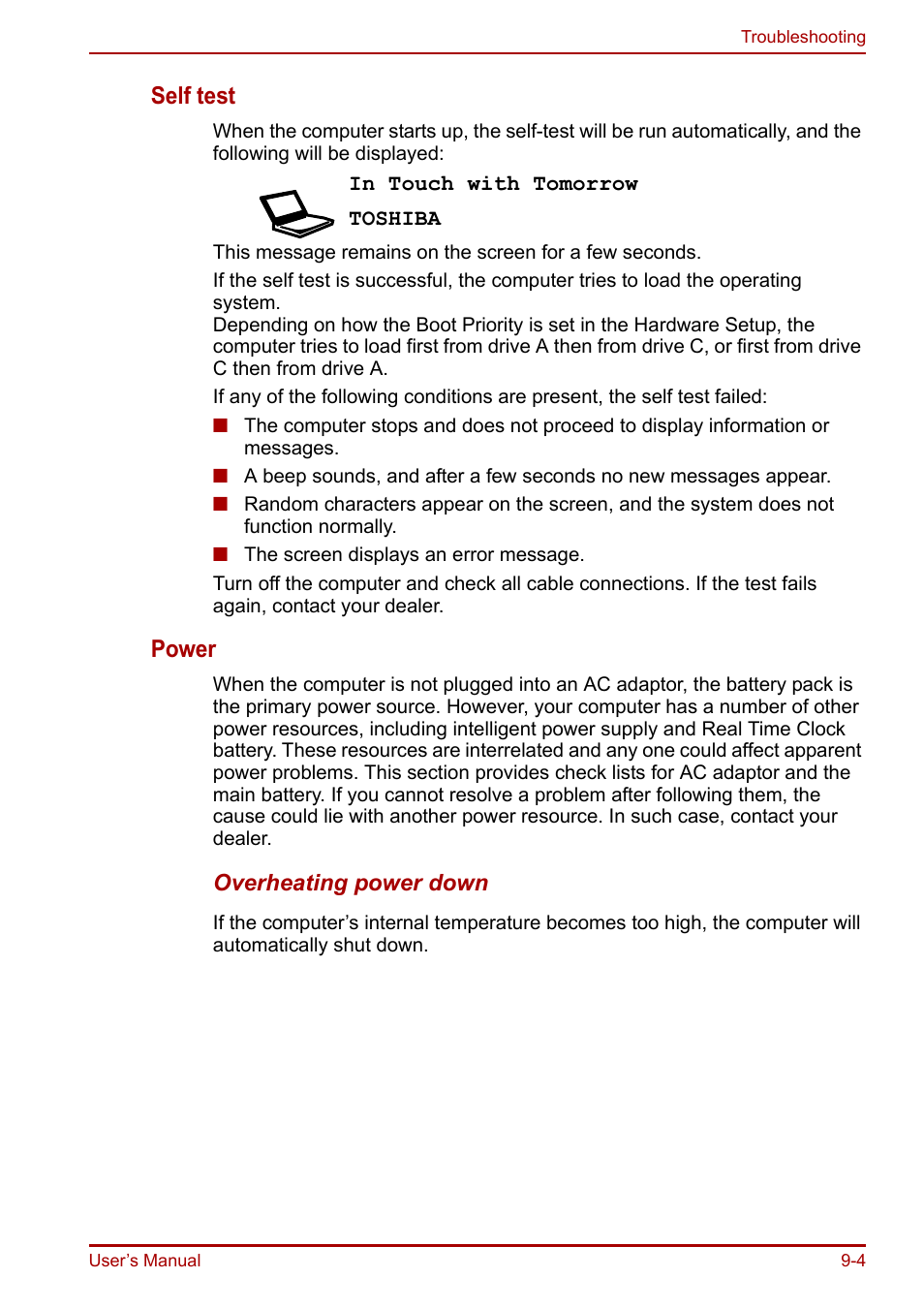 Toshiba Equium A100 (PSAAB) User Manual | Page 141 / 187