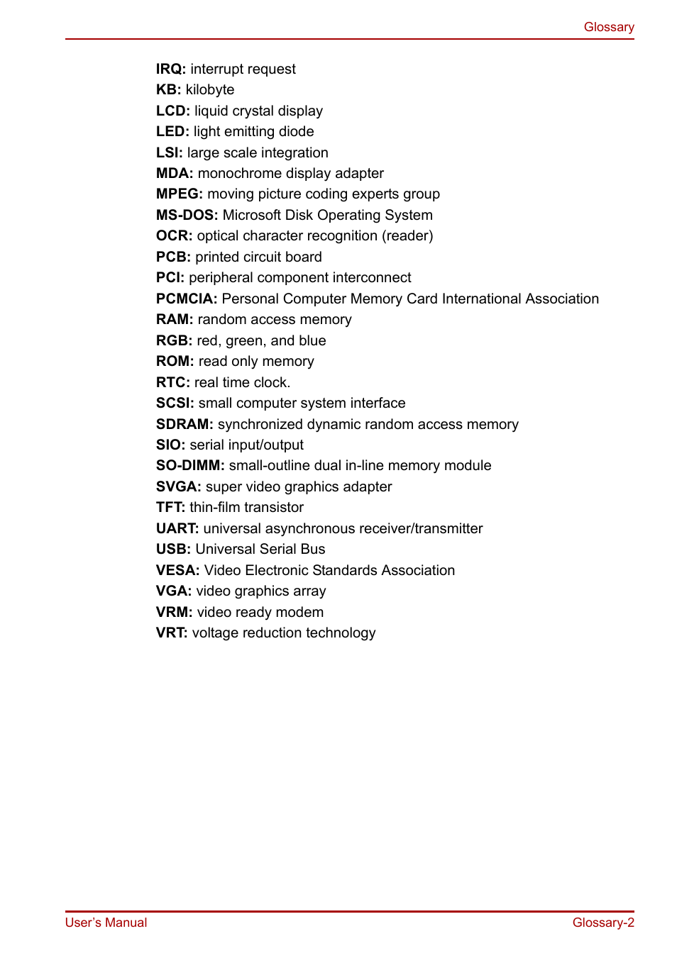 Toshiba Equium A100 (PSAAB) User Manual | Page 171 / 187