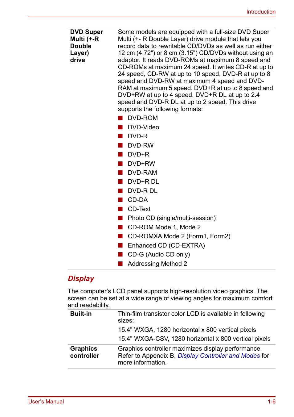 Toshiba Equium A100 (PSAAB) User Manual | Page 25 / 187