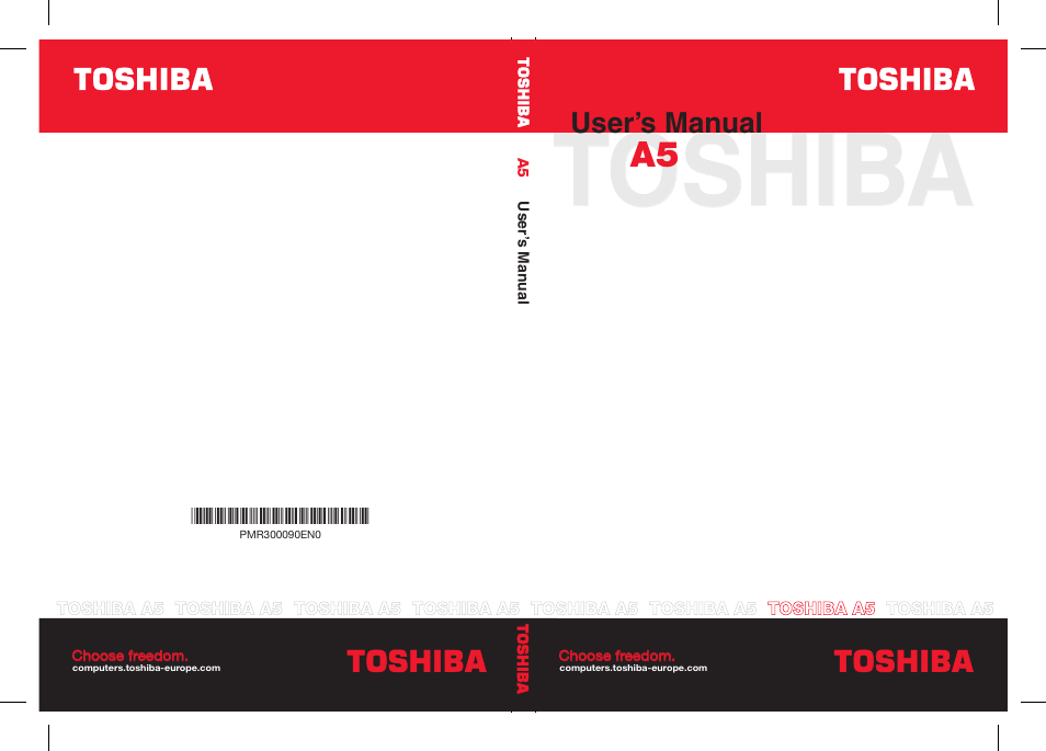 Toshiba Tecra A5 User Manual | 178 pages