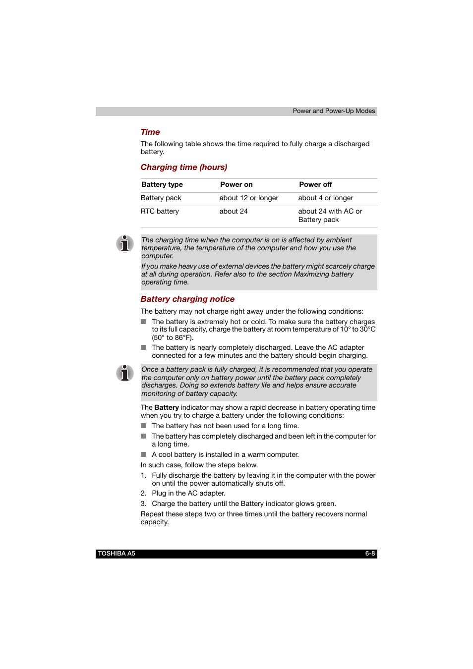 Toshiba Tecra A5 User Manual | Page 110 / 178