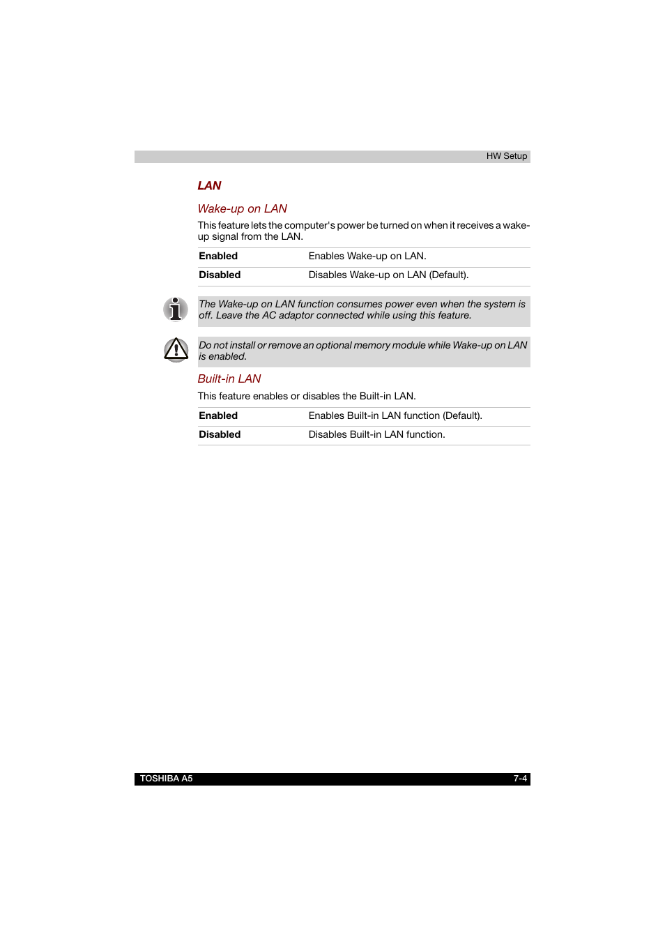 Toshiba Tecra A5 User Manual | Page 120 / 178