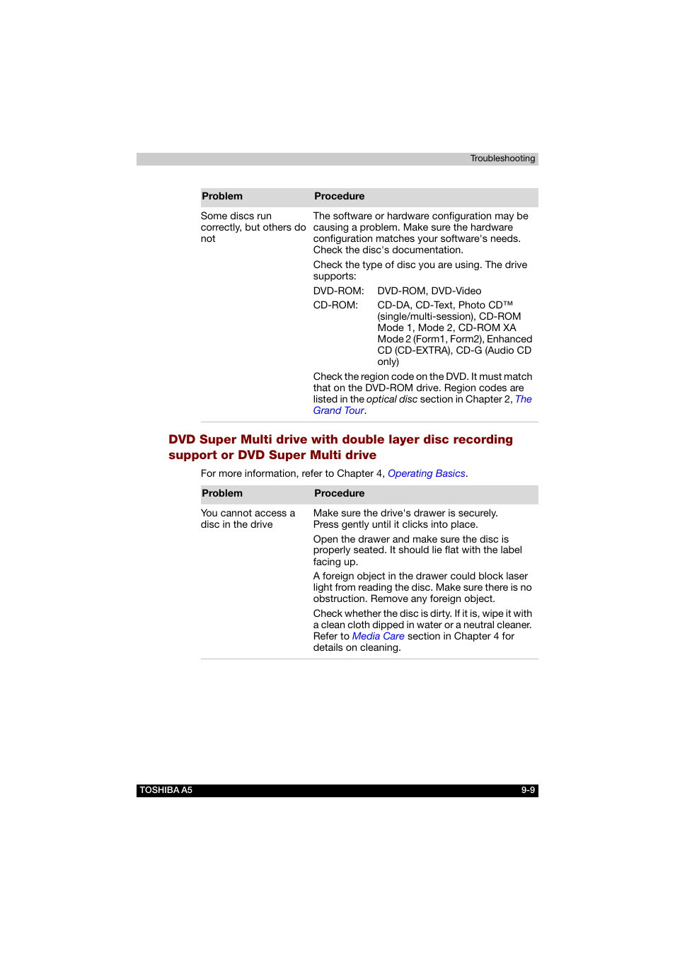Toshiba Tecra A5 User Manual | Page 148 / 178