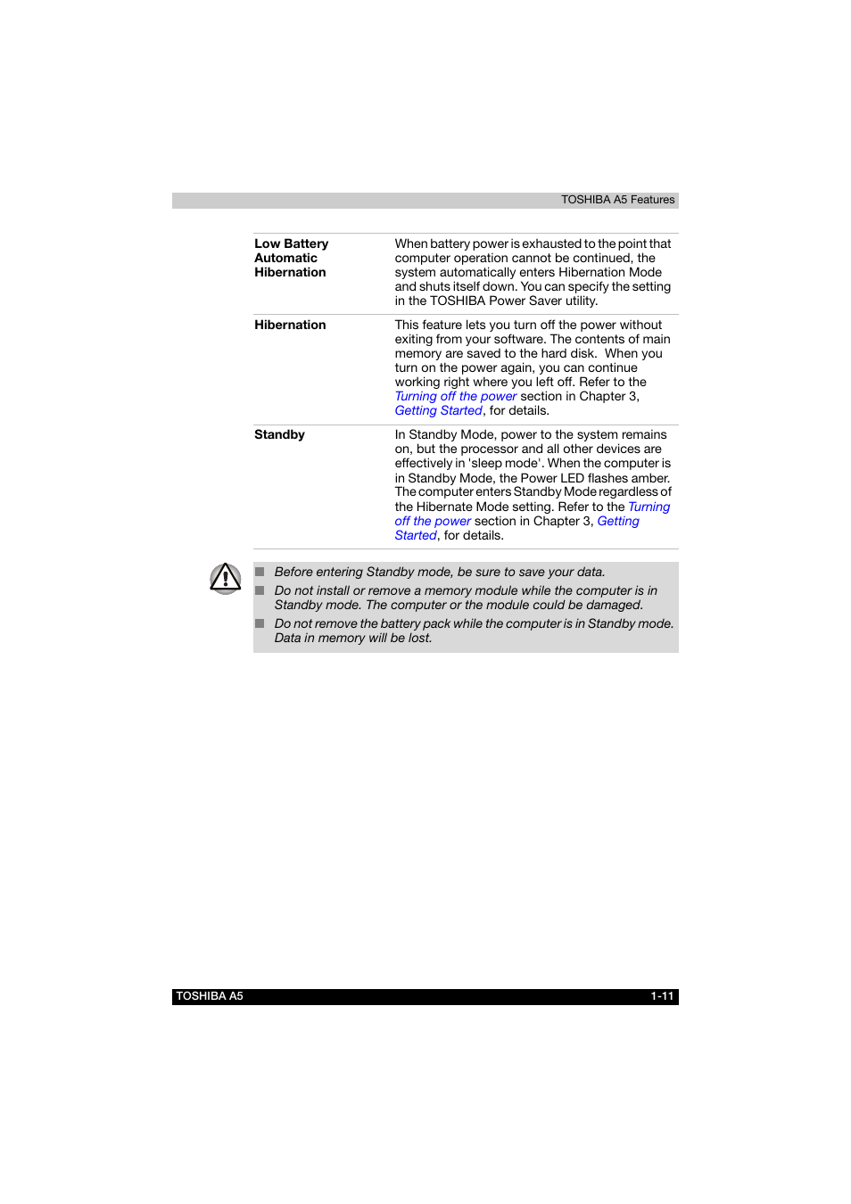 Toshiba Tecra A5 User Manual | Page 38 / 178