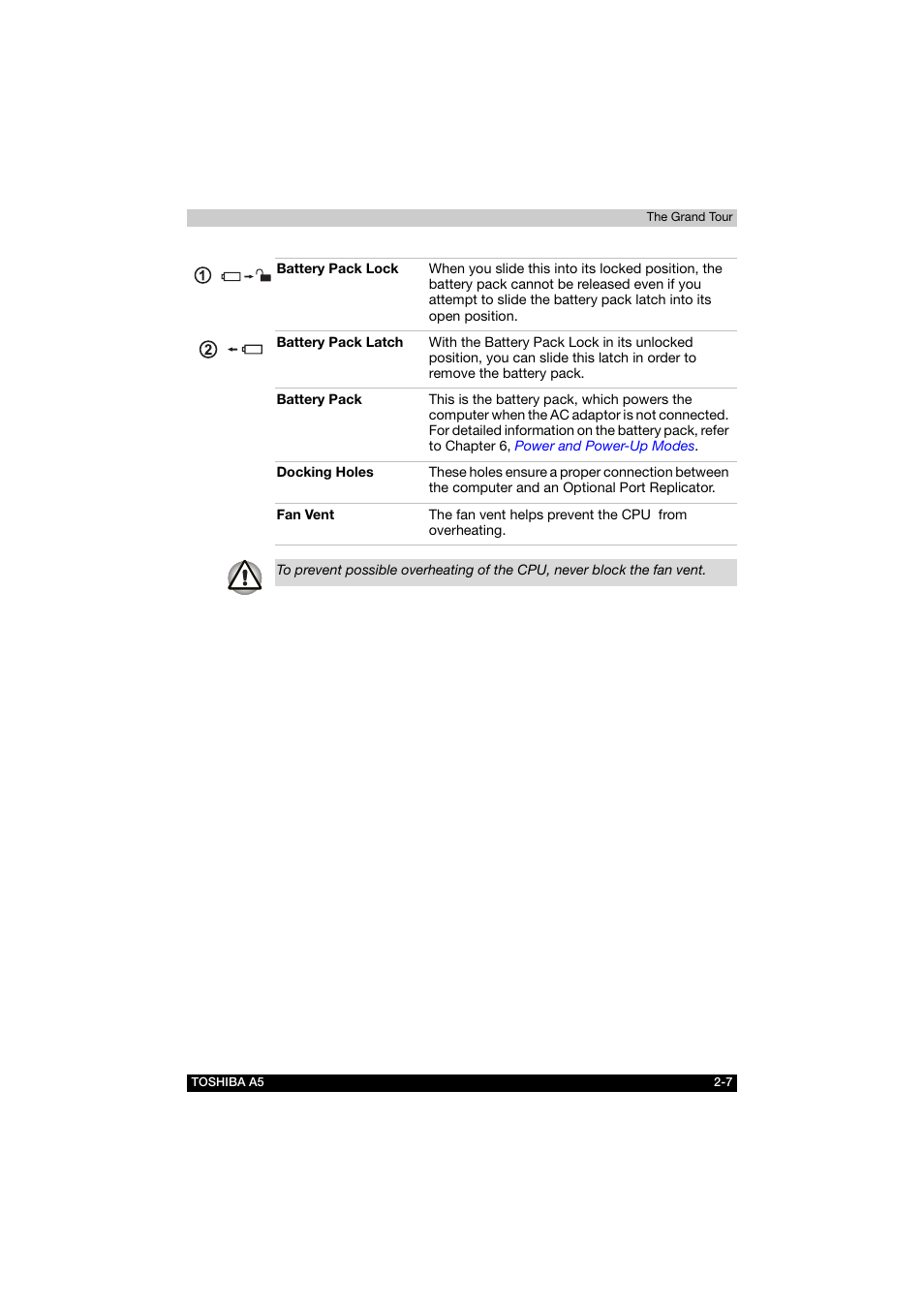 Toshiba Tecra A5 User Manual | Page 49 / 178