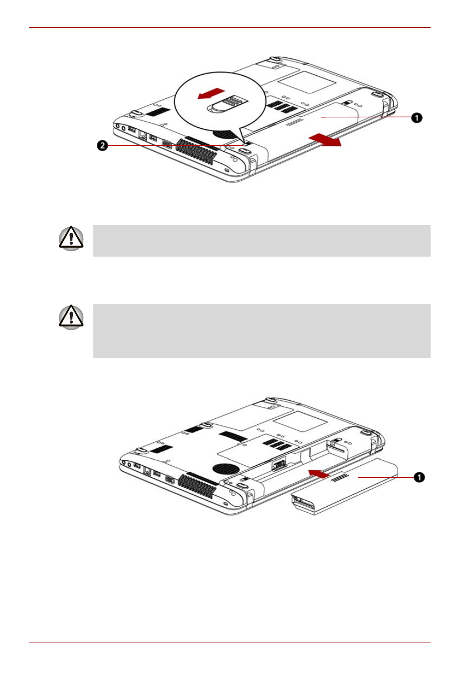 Installing the battery pack | Toshiba Satellite Pro C650D User Manual | Page 114 / 170