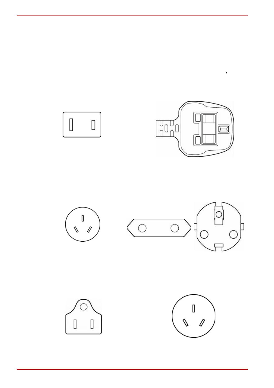 Usa united kingdom, Australia europe, Canada | China | Toshiba Satellite Pro C650D User Manual | Page 146 / 170