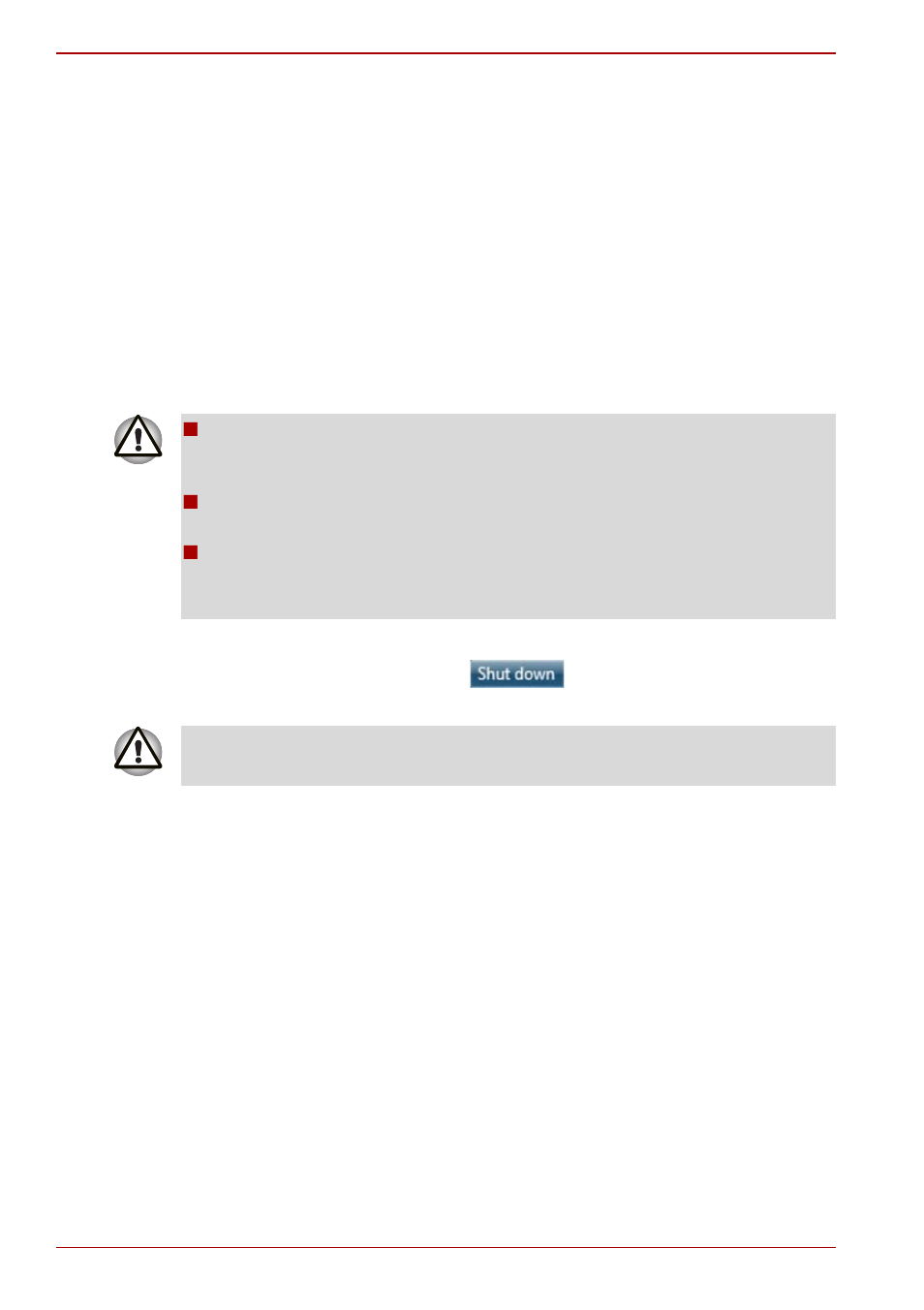 Turning off the power, Turning off the power -8, Shut down mode | Toshiba Satellite Pro C650D User Manual | Page 26 / 170