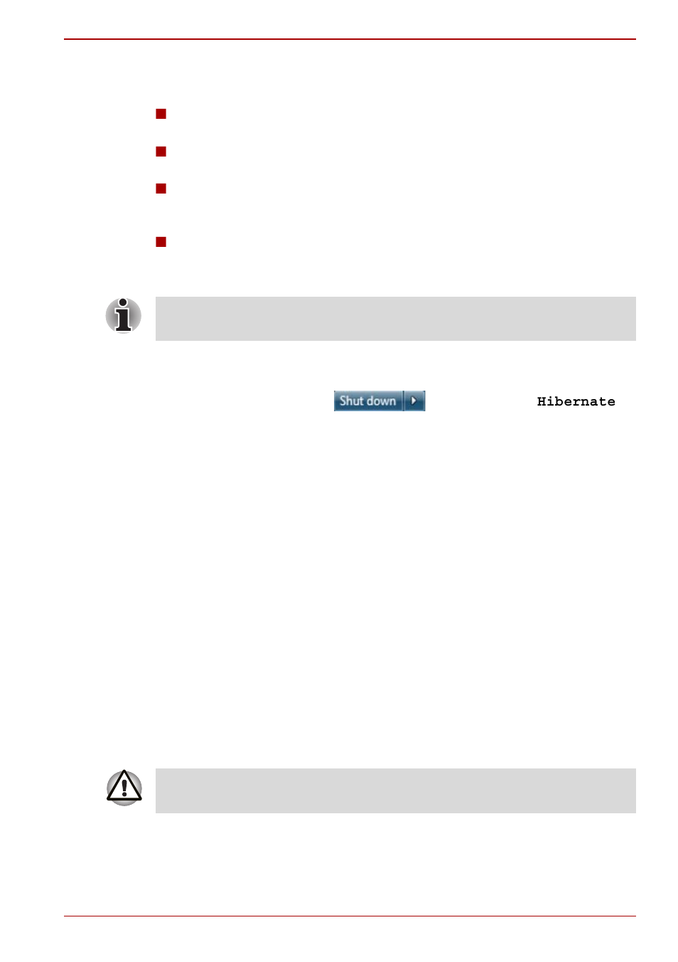 Hibernation | Toshiba Satellite Pro C650D User Manual | Page 29 / 170