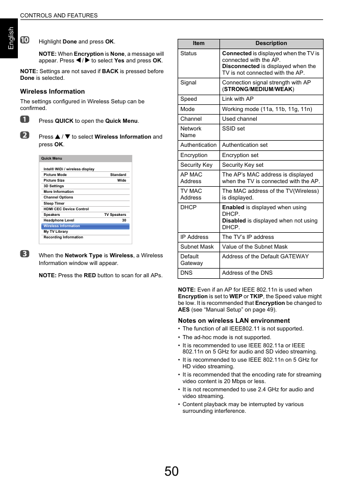 Toshiba L7463 User Manual | Page 50 / 104