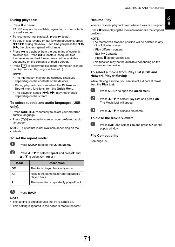 Toshiba L7463 User Manual | Page 71 / 104