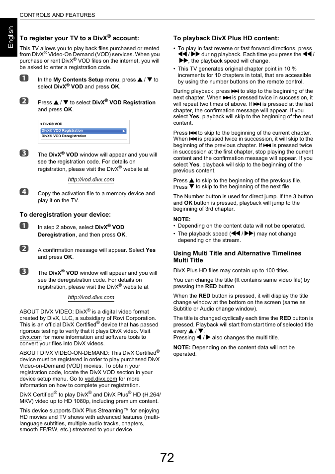 Toshiba L7463 User Manual | Page 72 / 104