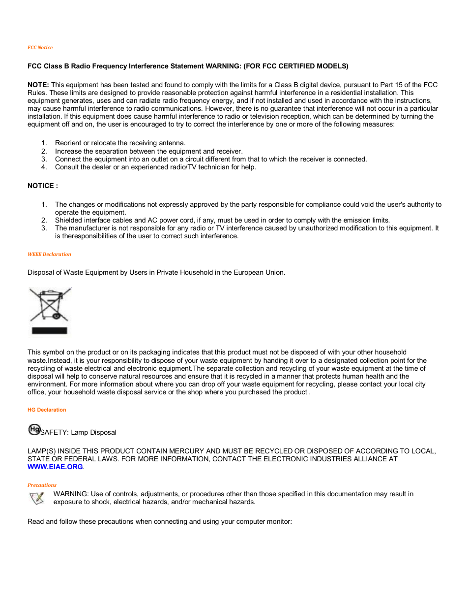 AOC 2218PH User Manual | Page 2 / 24