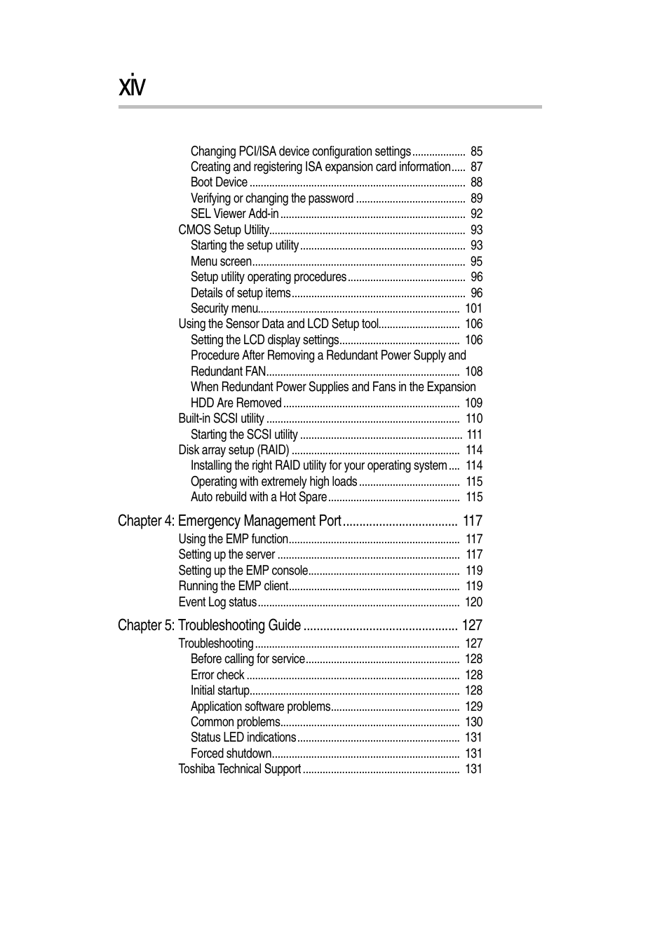 Toshiba Magnia 7010 User Manual | Page 14 / 182