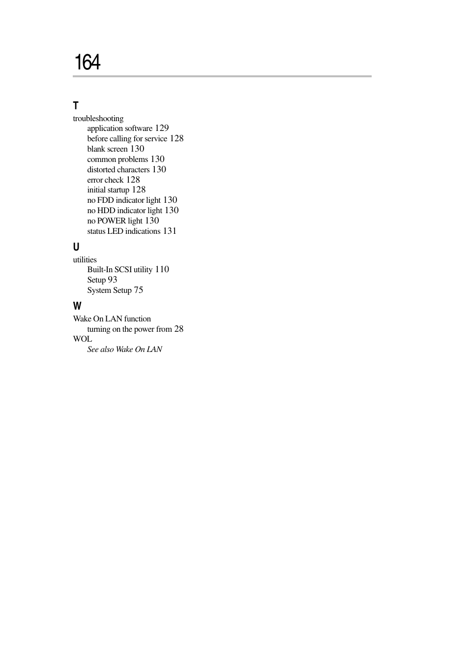 Toshiba Magnia 7010 User Manual | Page 180 / 182